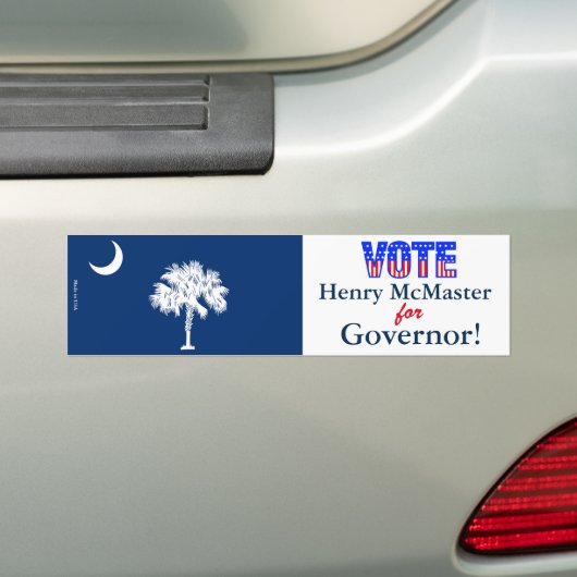 Henry McMaster für Gouverneur-Autoaufkleber Autoaufkleber (Auf Auto)