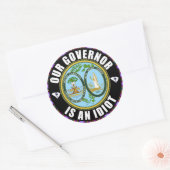 Henry McMaster ist ein Idiot Runder Aufkleber (Umschlag)