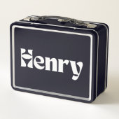 Henry Metall Brotdose (Rückseite)