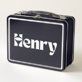 Henry Metall Brotdose (Vorderseite)