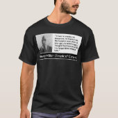 Henry Miller T-Shirt (Vorderseite)