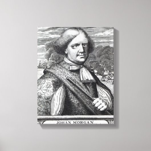 Henry Morgan, 1678 Leinwanddruck (Vorderseite)
