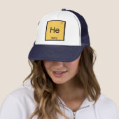 Henry Name Chemistry Element Periodic Table Truckerkappe (Beispiel)