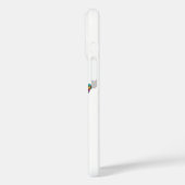 HENRY Name in lebendigem Häkelmuster Case-Mate iPhone Hülle (Rückseite / Links)