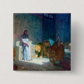 Henry Ossawa Tanner Daniel im Lions' Den Button (Vorderseite)