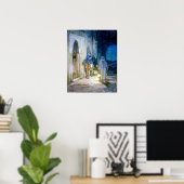 Henry Ossawa Tanner Flug nach Ägypten Poster (Heimbüro)