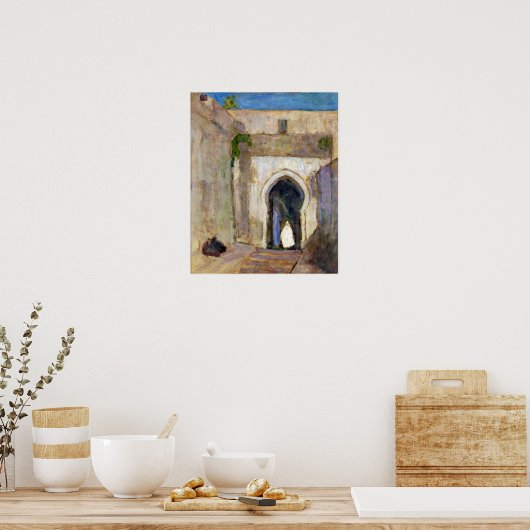 Henry Ossawa Tanner Gateway, Tangier Poster (Küche)