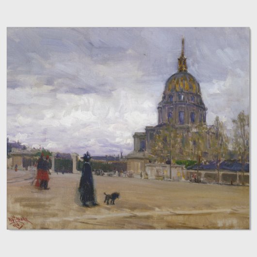 Henry Ossawa Tanner Les Invalides, Paris Geschenkpapier (Flach)