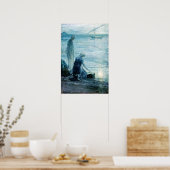 Henry Ossawa Tanner Moses in den Bullrushes Poster (Küche)