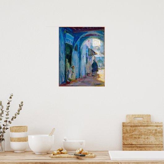 Henry Ossawa Tanner Street in Tanger Poster (Küche)