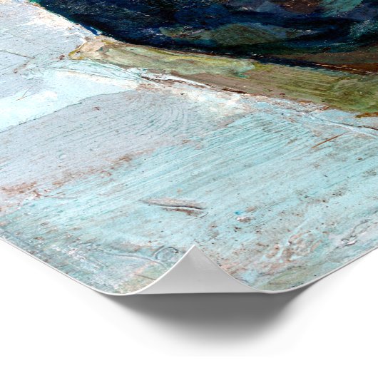 Henry Ossawa Tanner Study for Christ and Nicodemus Poster (Ecke)