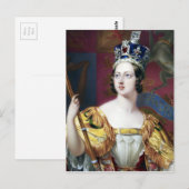 Henry Pierce Bone Queen Victoria Postkarte (Vorne/Hinten)