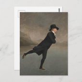 Henry Raeburn - The Skating Minister Card Postkarte (Vorne/Hinten)