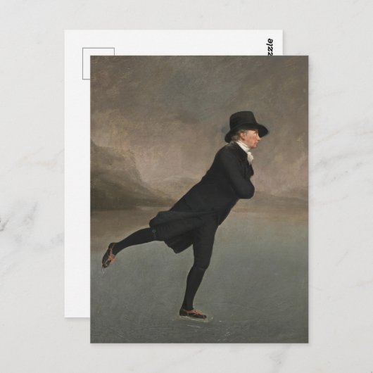 Henry Raeburn - The Skating Minister Card Postkarte (Vorne/Hinten)