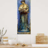 Henry Raymond Thompson: O Heilige Nacht Poster (Küche)