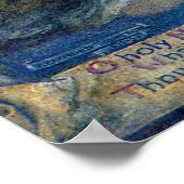 Henry Raymond Thompson: O Heilige Nacht Poster (Ecke)