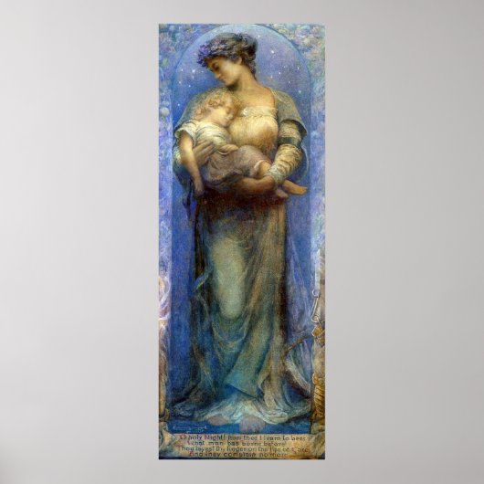 Henry Raymond Thompson: O Heilige Nacht Poster (Vorne)