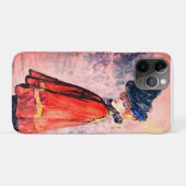 Henry Somm - Elegant in Red Cape Case-Mate iPhone Hülle (Rückseite (Horizontal))