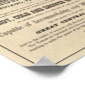 Henry Stoney Poster (Ecke)