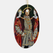Henry The Achte und seine sechs Ehefrauen Keramikornament (Rechts)