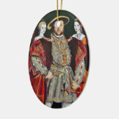 Henry The Achte und seine sechs Ehefrauen Keramikornament (Links)