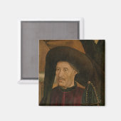 Henry the Navigator Detail aus dem Polyptych Magnet (Vorderseite/Rückseite)