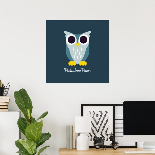 Henry the Owl Poster (Heimbüro)