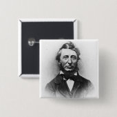 Henry Thoreau Button (Vorne & Hinten)