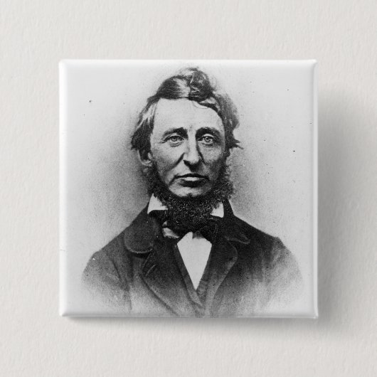 Henry Thoreau Button (Vorderseite)