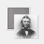 Henry Thoreau Magnet (Vorderseite/Rückseite)