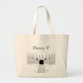 Henry V Bag Jumbo Stoffbeutel (Vorne)