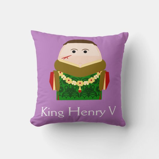 Henry V, House of Lancaster King of England Kissen (Vorderseite)