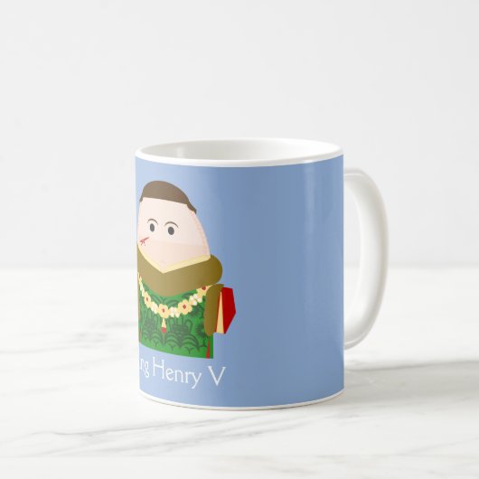Henry V King of England Kaffeetasse (VorderseiteRechts)