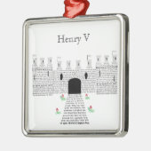 Henry V. Ornament Aus Metall (Links)