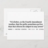 HENRY / VEREINIGTE STAATEN 361 US 98 1959 4. Änder Postkarte (Vorne/Hinten)