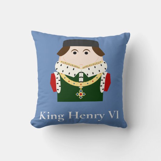 Henry VI., Lancastrianischer König von England Kissen (Vorderseite)