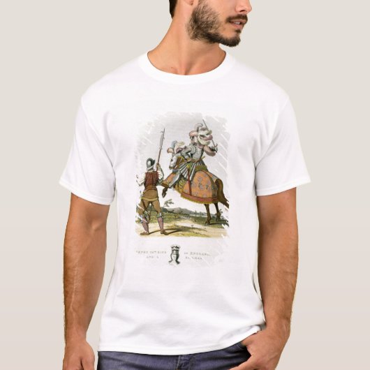 Henry VII, König von England (1457-1509) und von T-Shirt (Vorderseite)