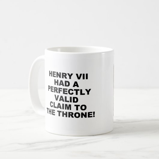 Henry VII Tasse (Vorderseite Links)