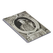 Henry VIII (1491-1547), nach einer Malerei im Ro Notizblock (Rechte Seite)