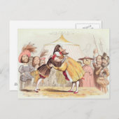 Henry VIII (1491-1547) und Francis I. von Frankrei Postkarte (Vorne/Hinten)