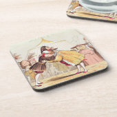 Henry VIII (1491-1547) und Francis I von Getränkeuntersetzer (Linke Seite)