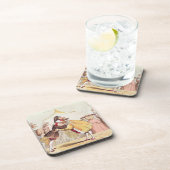 Henry VIII (1491-1547) und Francis I von Getränkeuntersetzer (Rechte Seite)