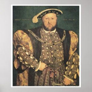 Henry VIII, 1539-40 Hans Holbein der Jüngere Poster