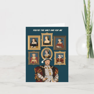 Henry VIII 6 Ehefrauen Du bist die Einzige für mic Karte