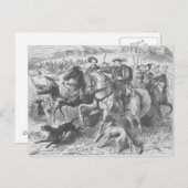 Henry VIII bei der Royal Hunt im Epping Forest Postkarte (Vorne/Hinten)