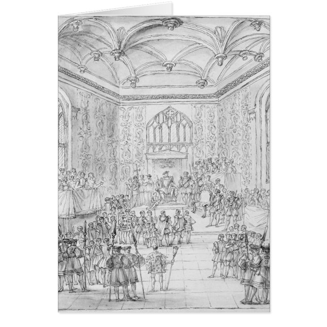 Henry VIII empfangendes Montmorency (Vorne)