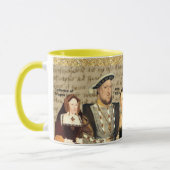 Henry VIII Glitzer Tasse (Links)