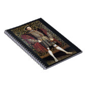 Henry VIII Portrait Notizblock (Rechte Seite)