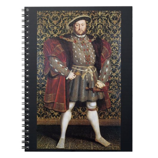 Henry VIII Portrait Notizblock (Vorderseite)