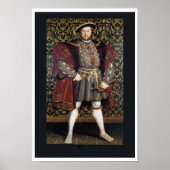 Henry VIII Portrait Poster (Vorne)